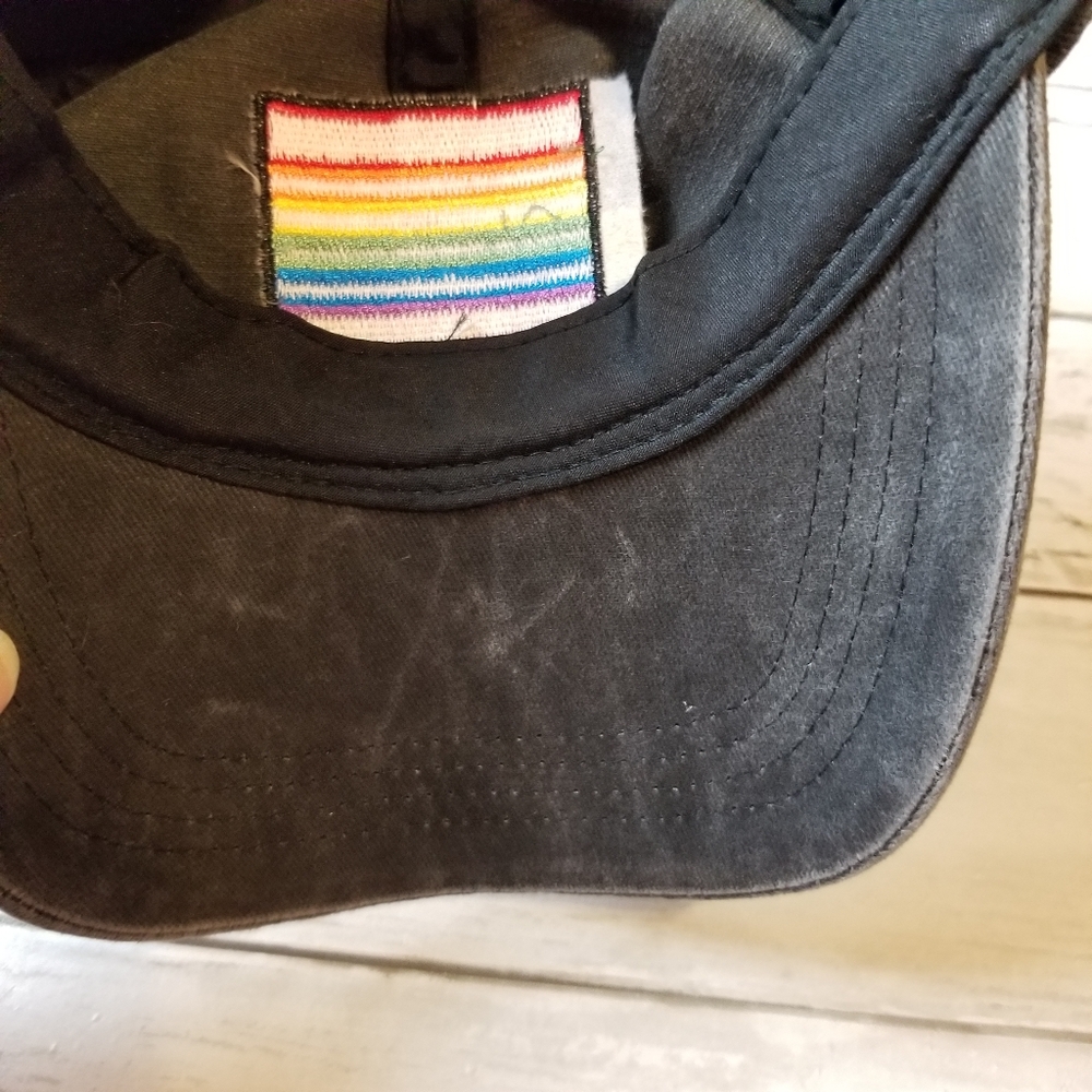 David And Young Pride Rainbow Patch Baseball Cap … - image 6